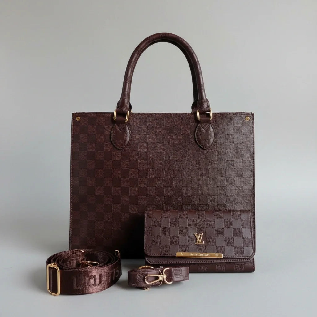 Louis Vuitton Bundle (Handbag + Wallet + 2 Straps) With BOX🎁