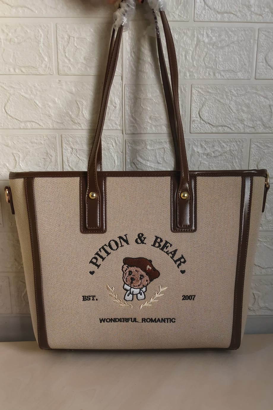 Piton Bear Handbag M- 2133