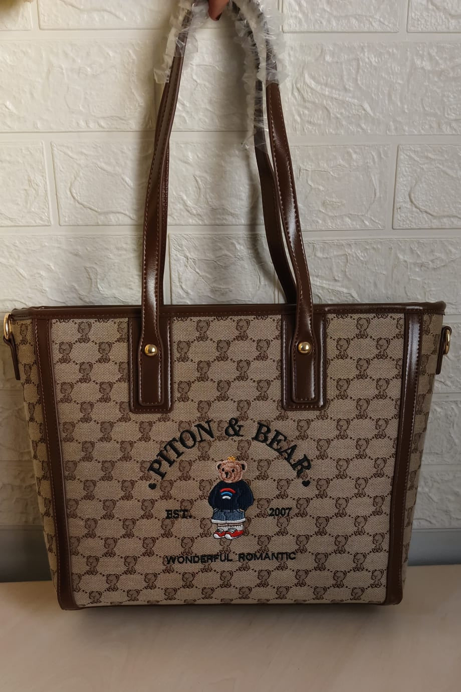 Piton Bear Handbag M- 2133