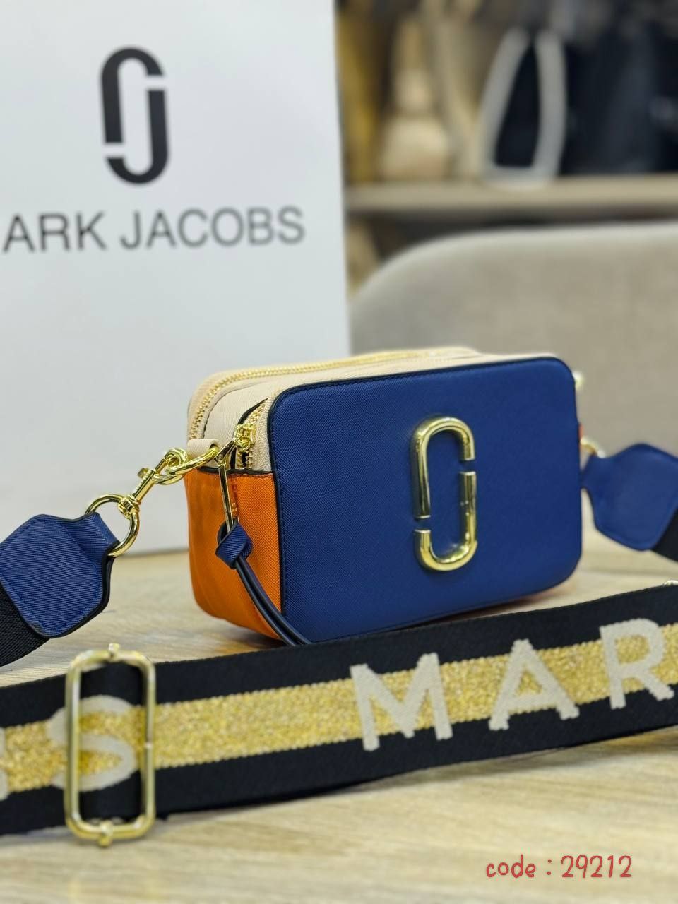 Marc Jacobs Handbag L- 29212 With Box🎁