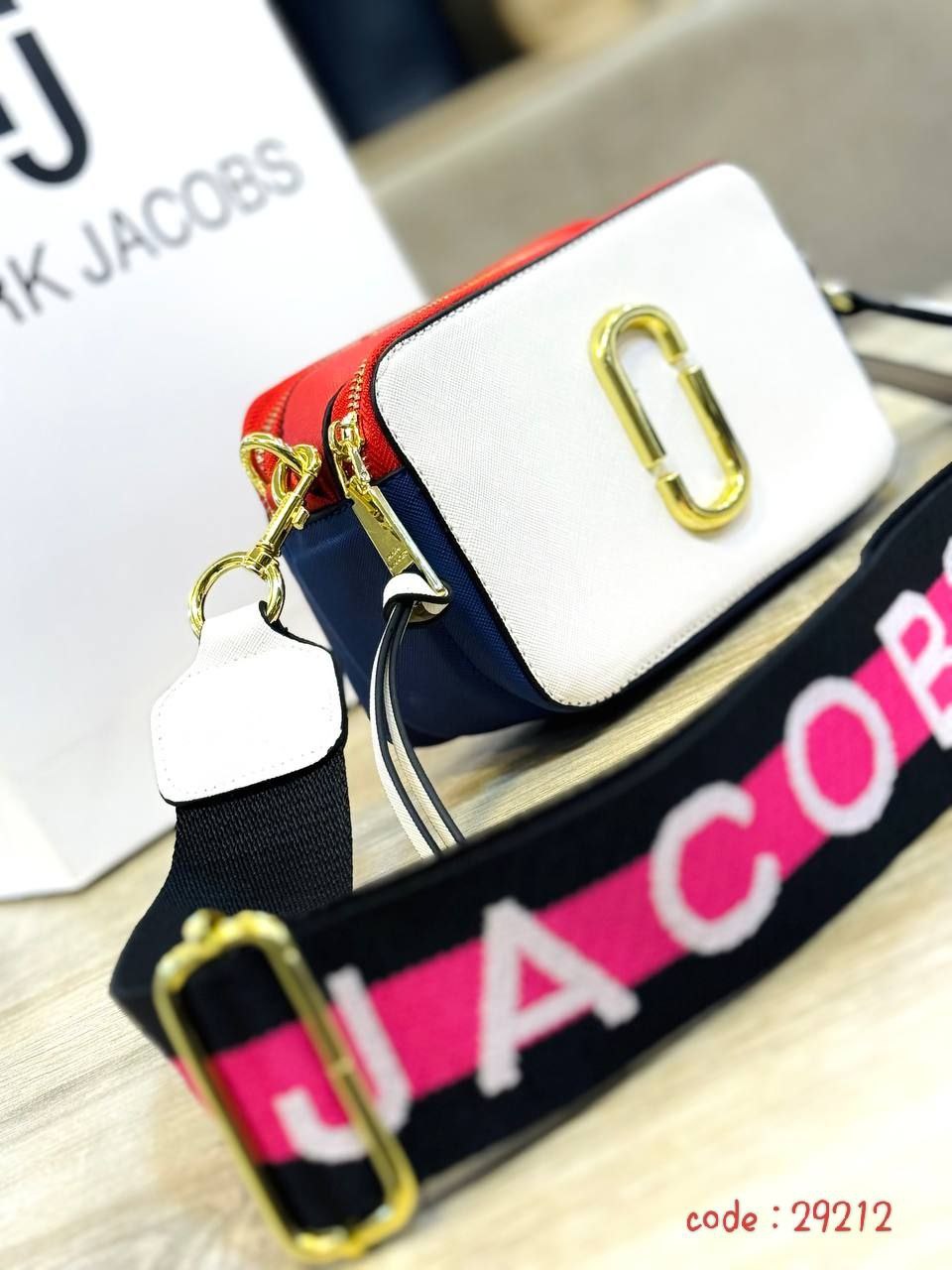 Marc Jacobs Handbag L- 29212 With Box🎁