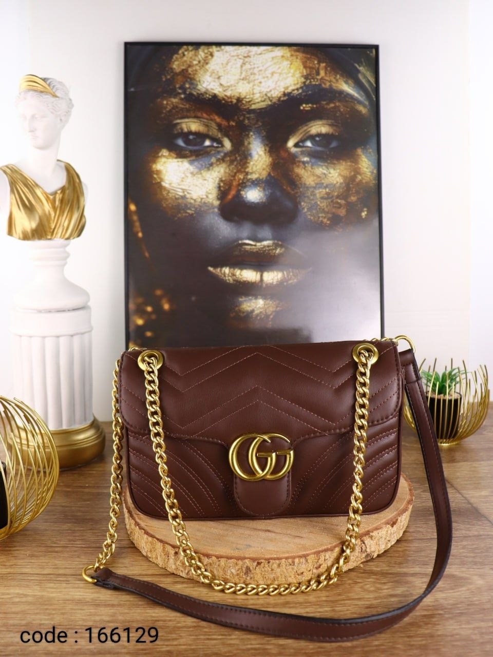 Gucci Handbag L- 166129