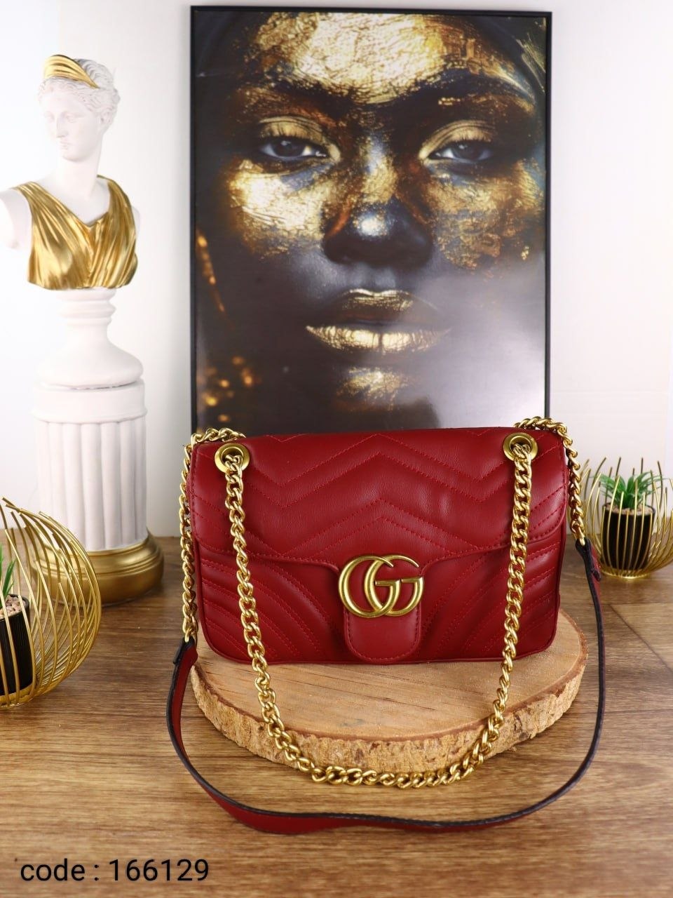 Gucci Handbag L- 166129