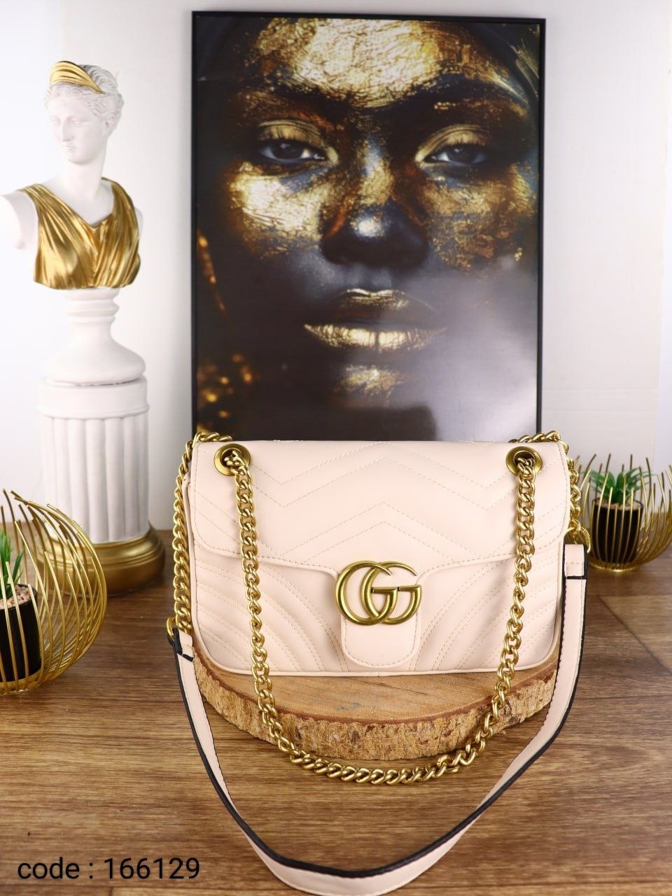Gucci Handbag L- 166129