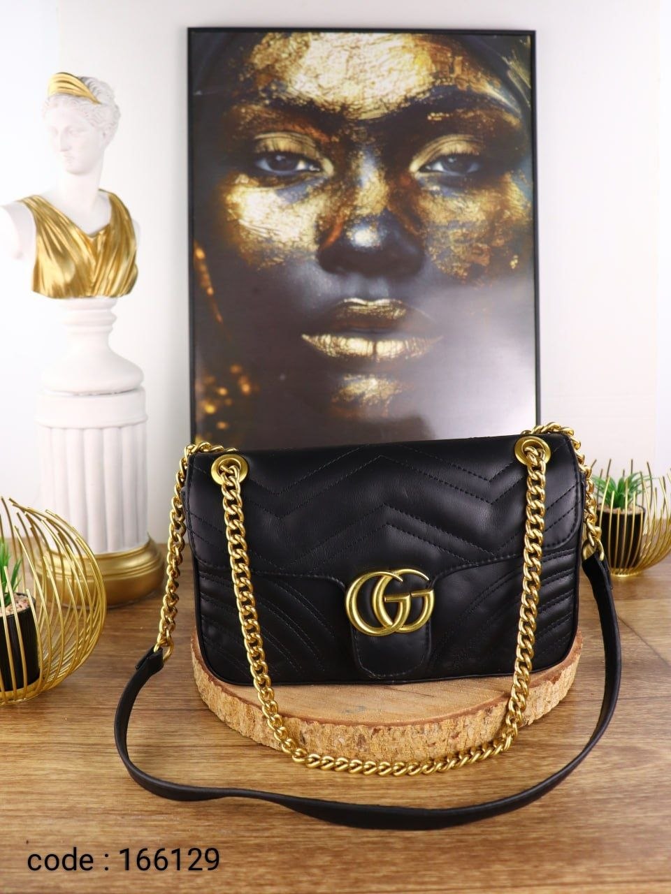 Gucci Handbag L- 166129