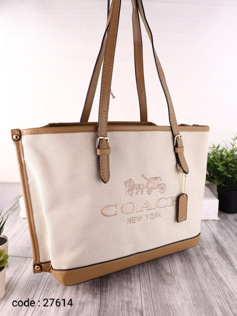 Coach Handbag L- 27614