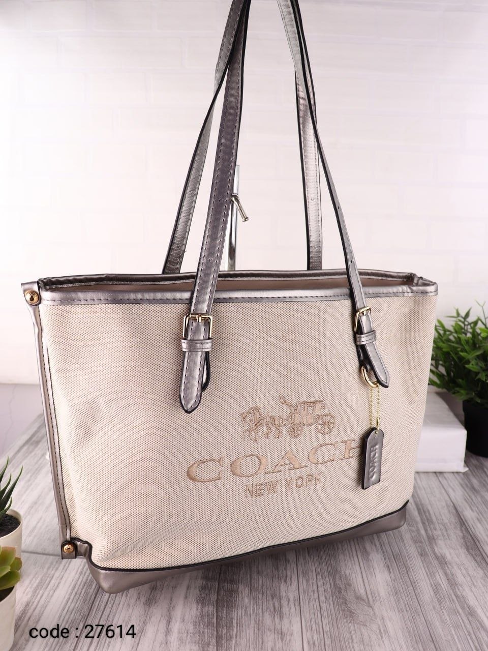 Coach Handbag L- 27614