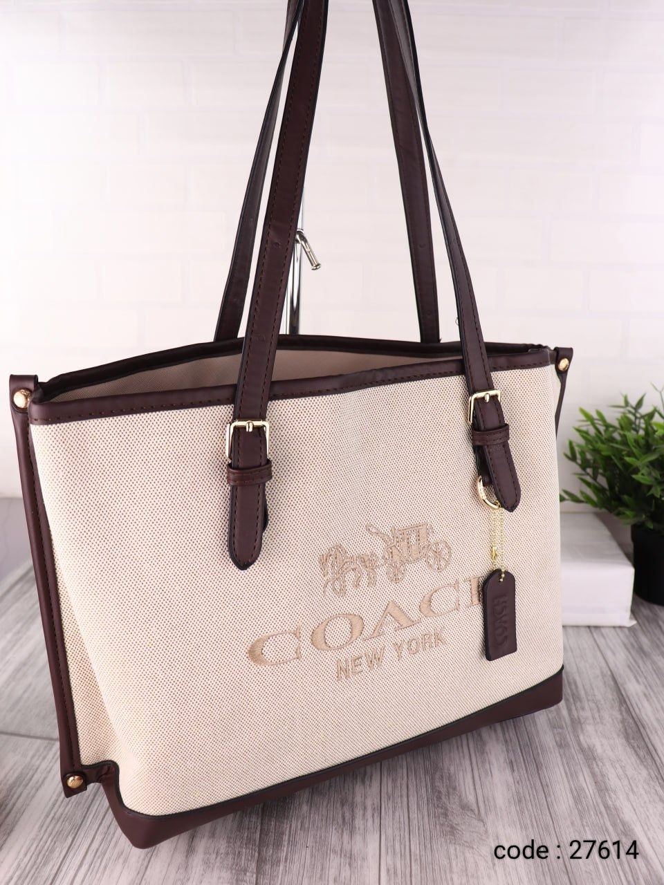 Coach Handbag L- 27614