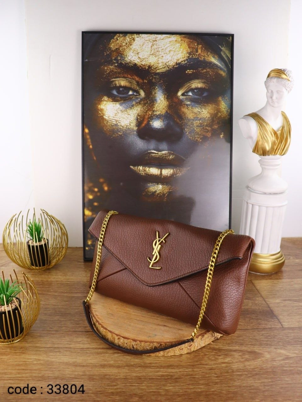 Saint Laurent Crossbody Clutch L- 33804