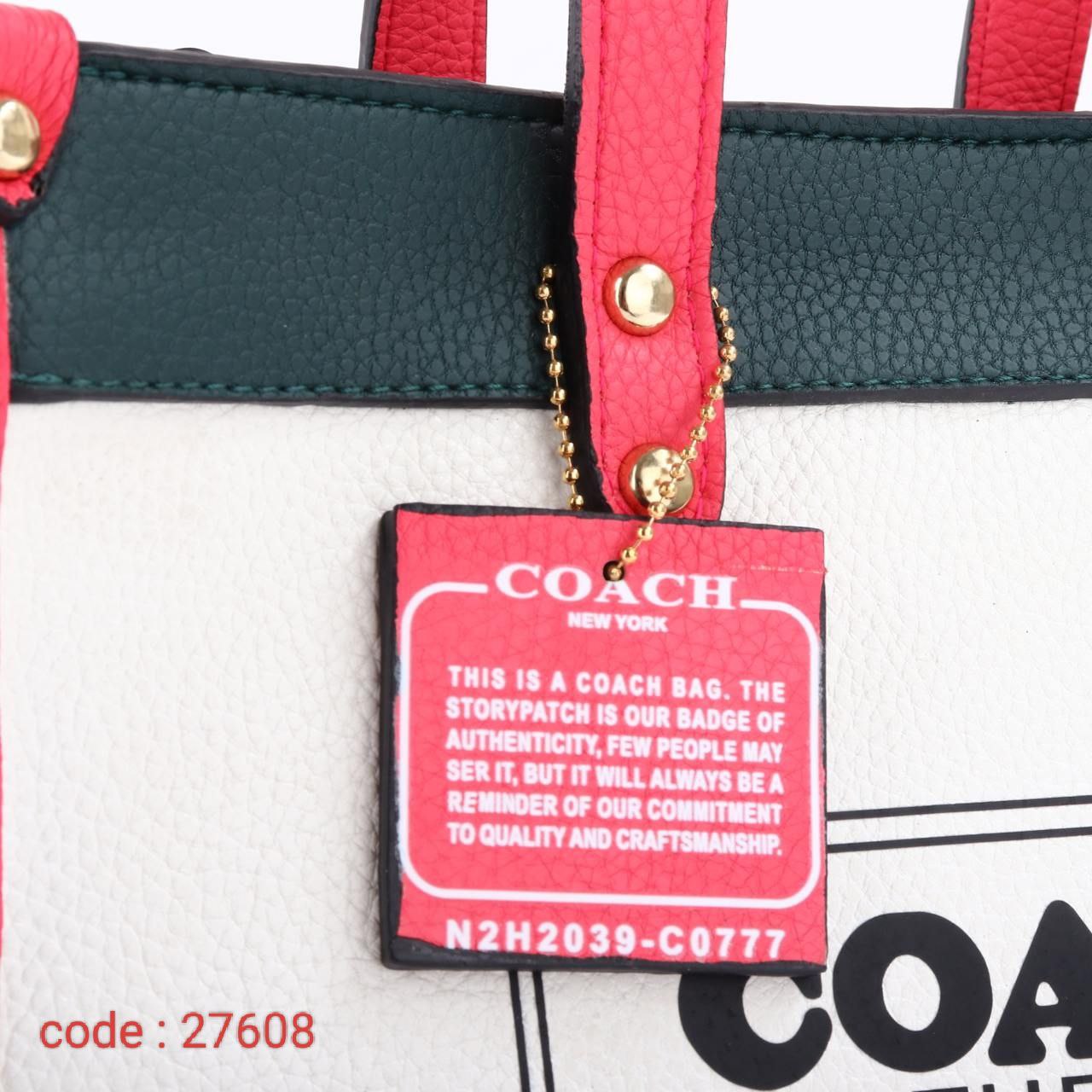 Coach Handbag L- 27608 with Box 🎁