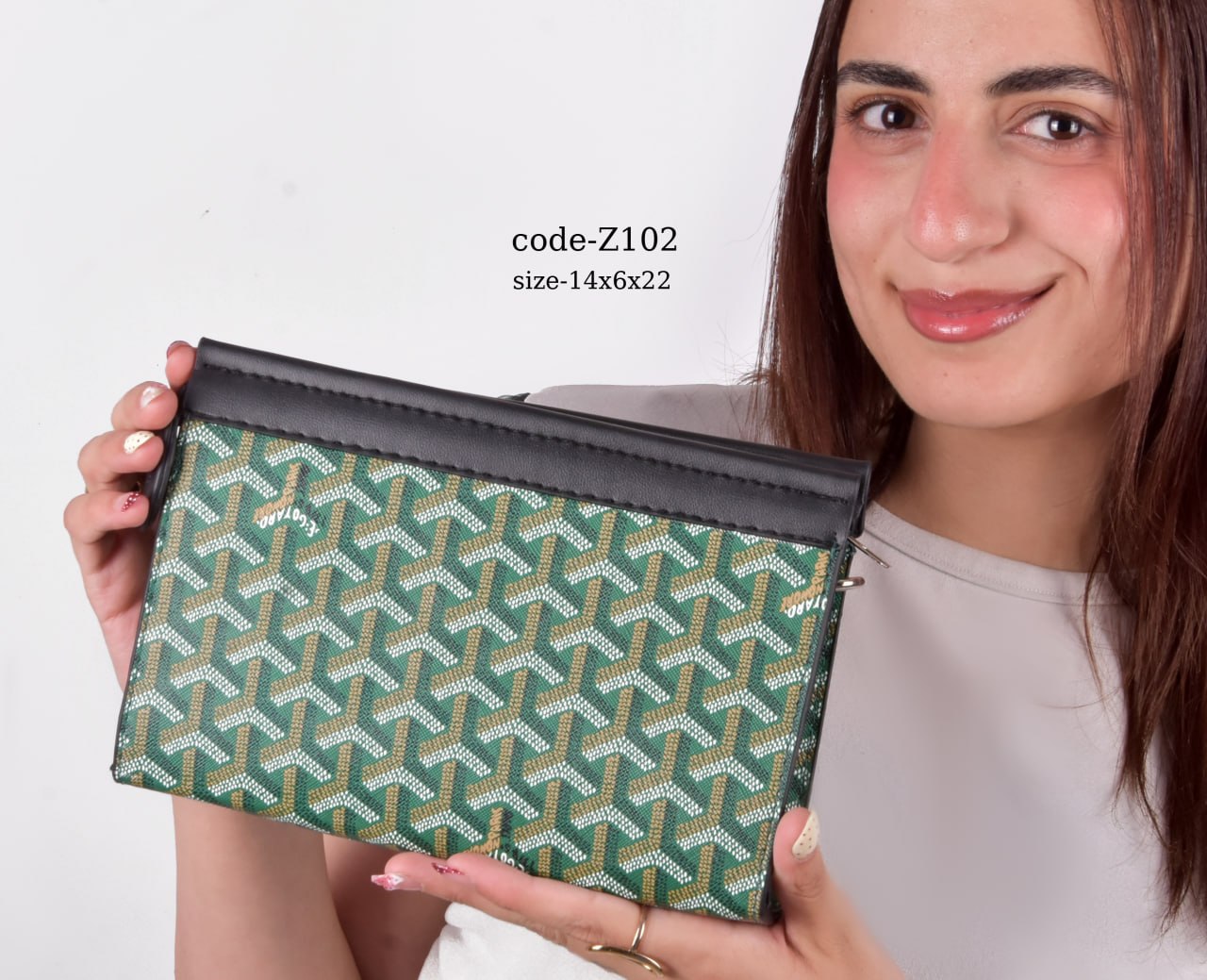 Goyard Clutch F- Z102 With Box 🎁