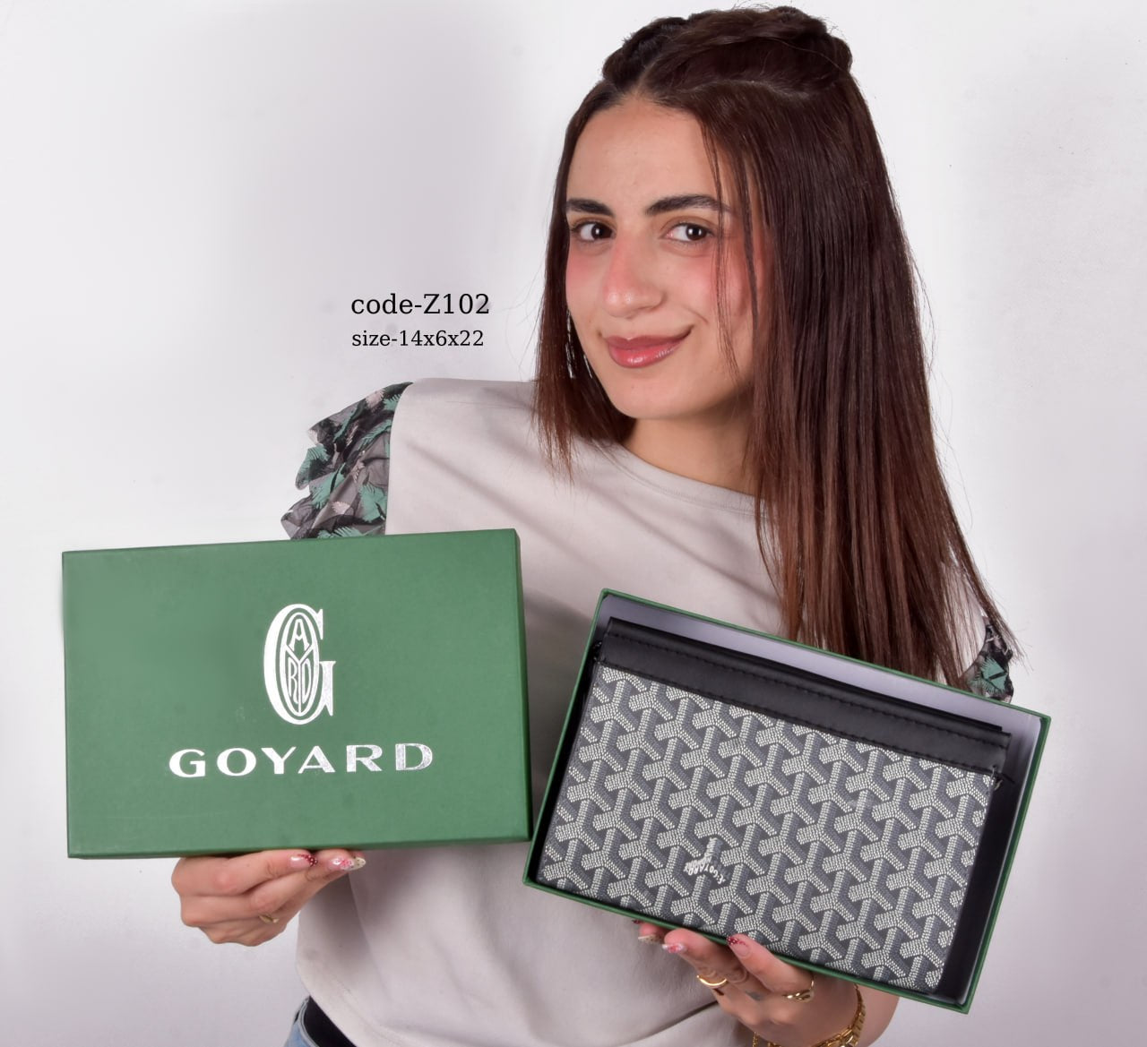 Goyard Clutch F- Z102 With Box 🎁