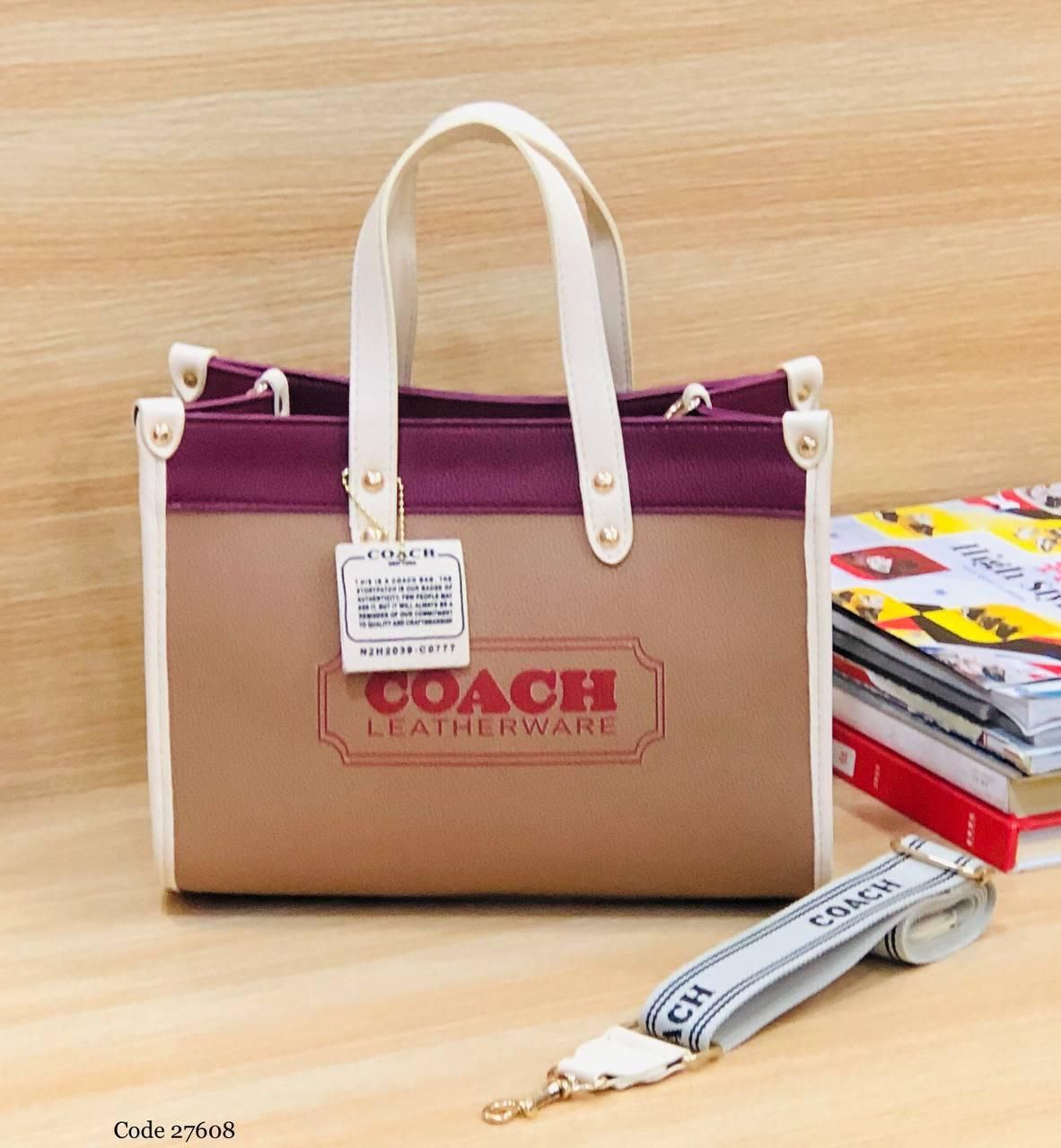 Coach Handbag L- 27608