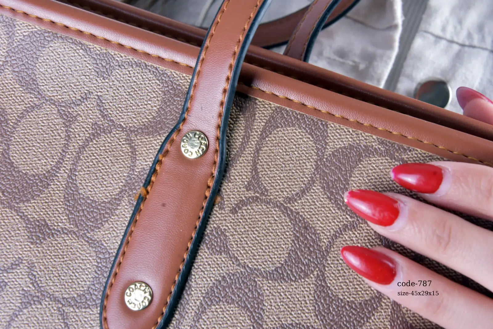 Coach Handbag F- 787