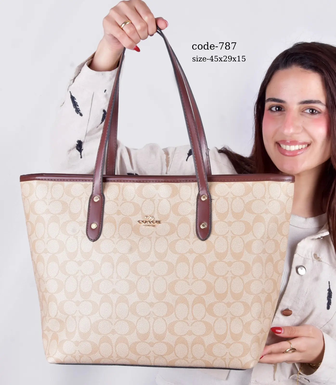 Coach Handbag F- 787