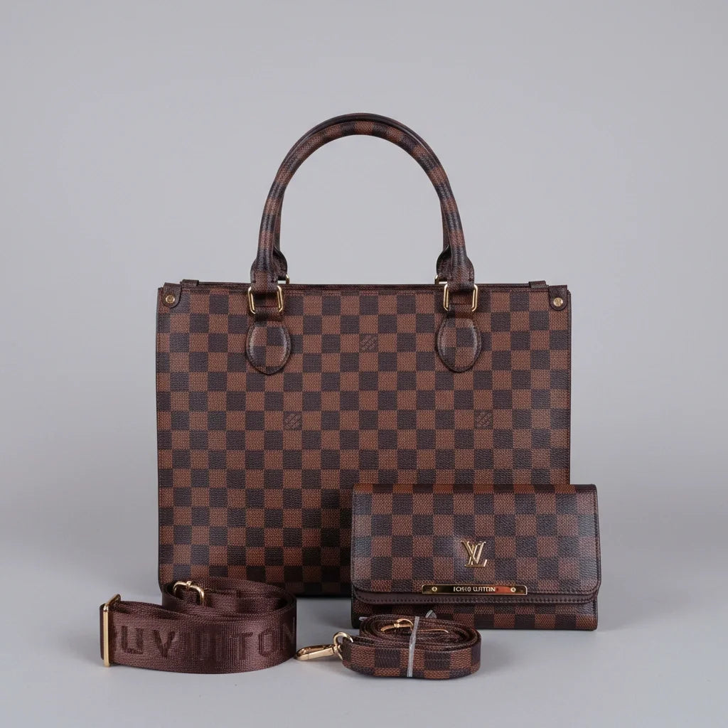 Louis Vuitton Bundle (Handbag + Wallet + 2 Straps) With BOX🎁