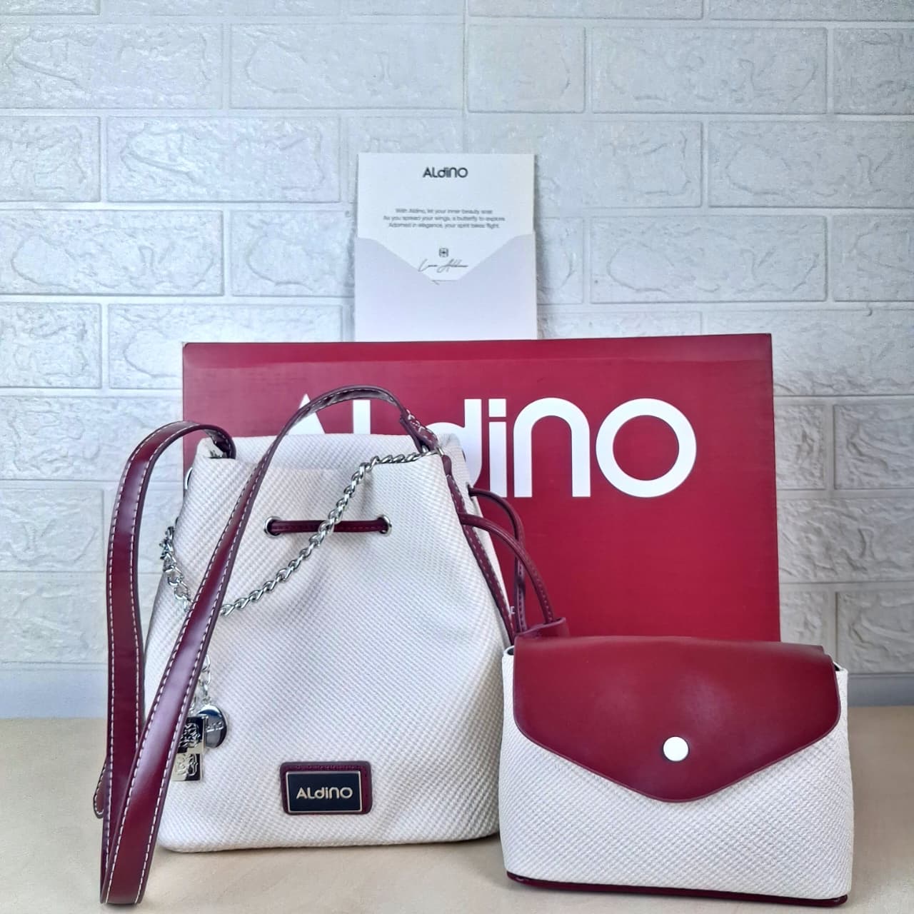 Aldino Handbag T- GB31 With Box 🎁