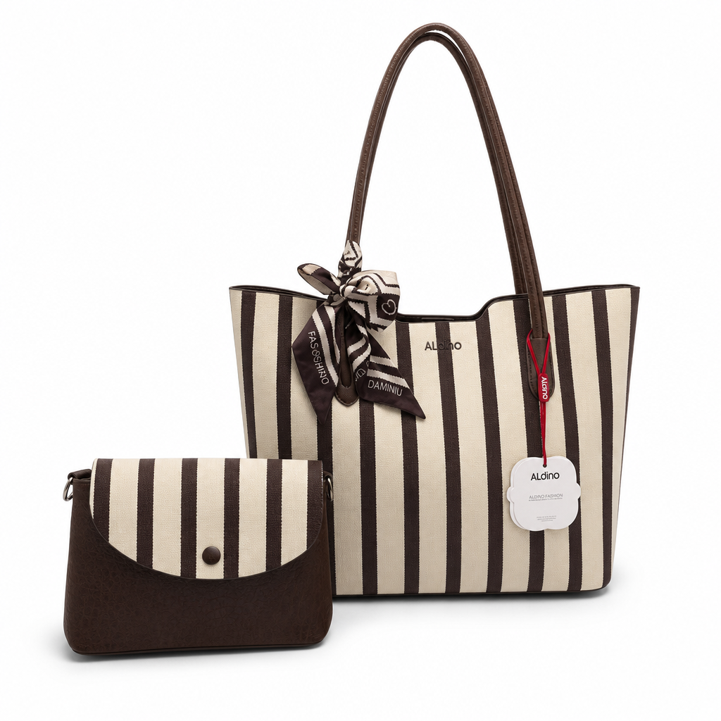 Aldino Handbag T- GB33 Striped With Box 🎁