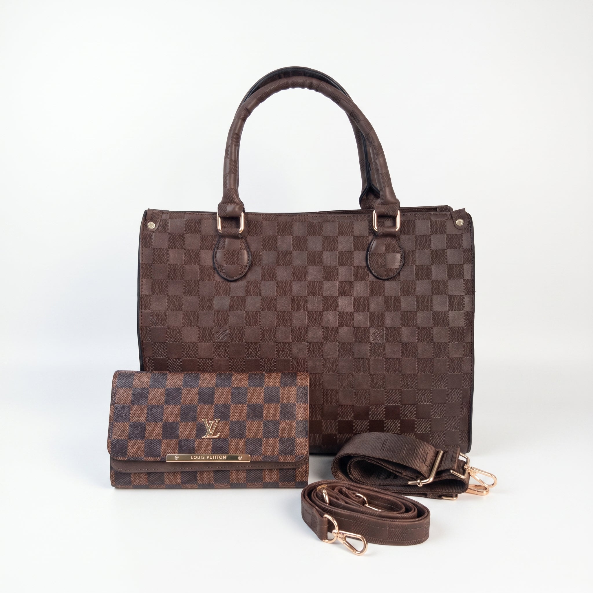 Louis Vuitton Bundle (Handbag + Wallet + 2 Straps) With BOX🎁