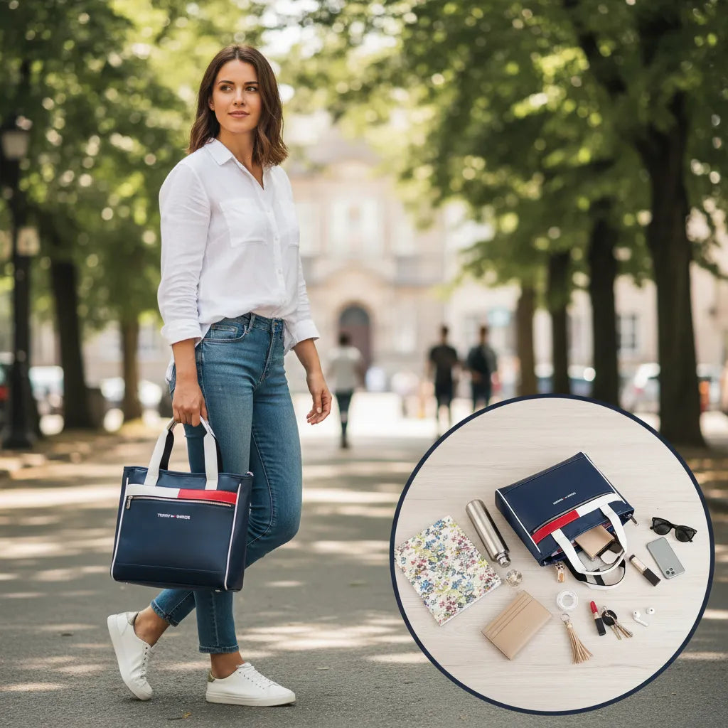 Tommy Hilfiger Handbag L- 23015 With Box🎁