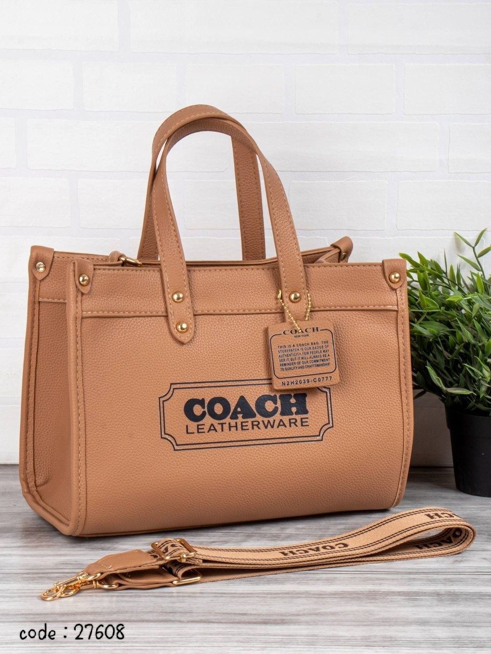 Coach Handbag L- 27608